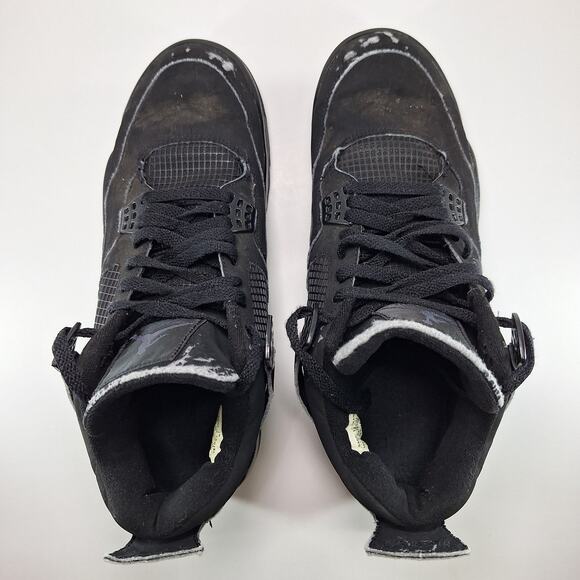 Air Jordan 4 Retro Black Cat 2006 Basketball Shoes 308497-002 Men's Size 11.5 - Picture 8 of 15